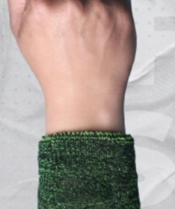 Wrist Band Knitted Cotton 3"